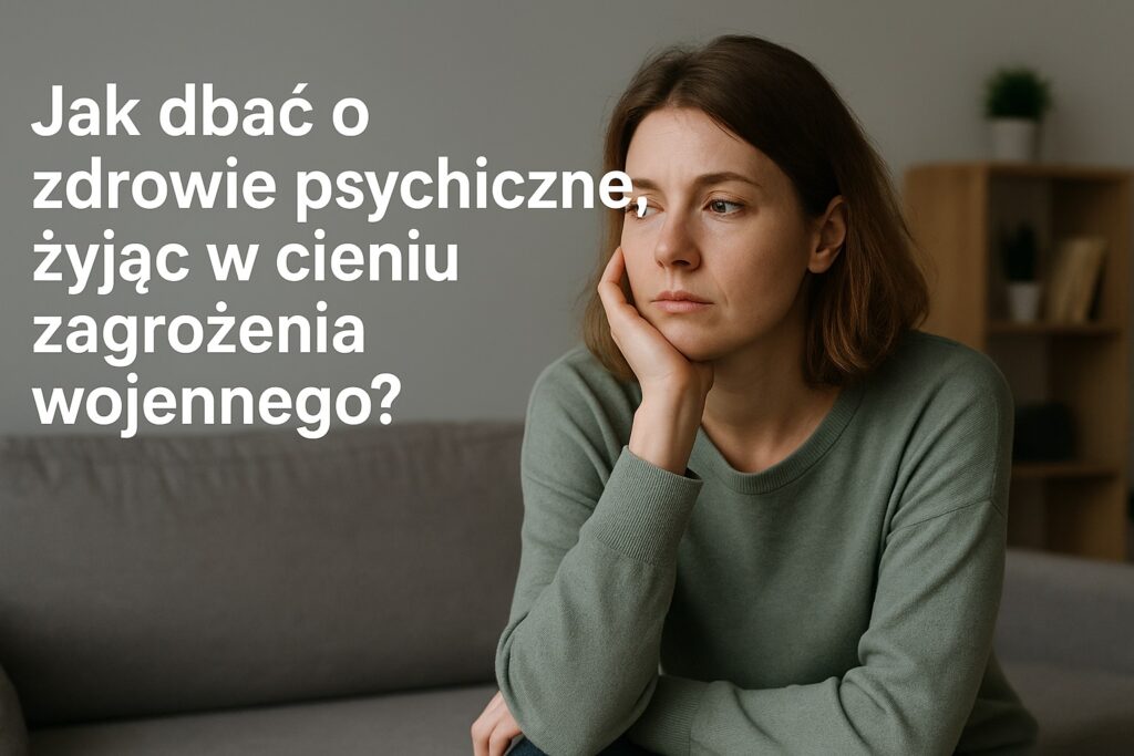 Jak dbać o zdrowie psychiczne w cieniu zagrożenia wojennego?
